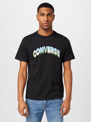 Priliehavé tričko Converse čierna