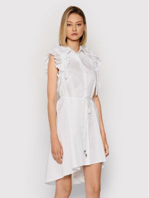 Рокля тип риза Rinascimento бяло