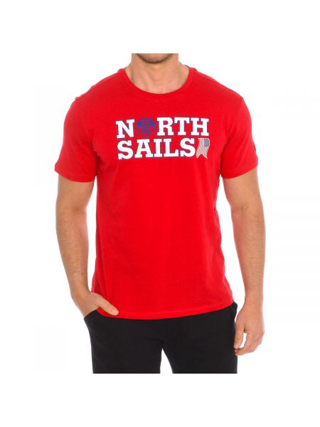 Tričko North Sails červená