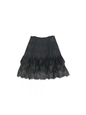 Falda de viscosa Alaïa Pre-owned negro