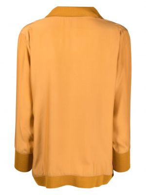 Šilkinis polo marškinėliai Paula oranžinė