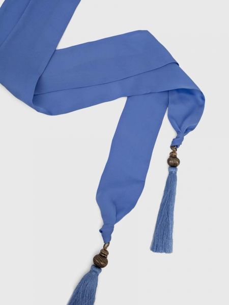 Однотонний шовковий шарф Luisa Spagnoli