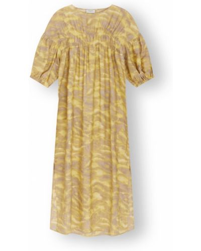 Φόρεμα Norr κίτρινο