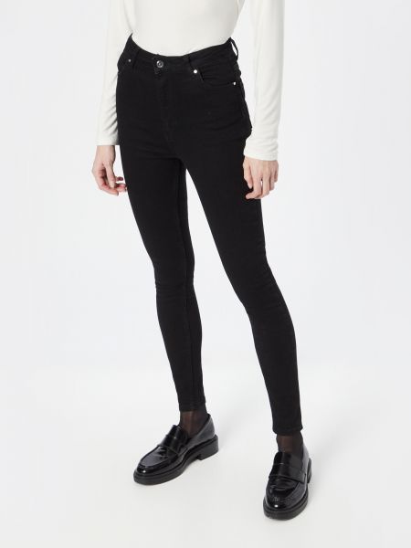 Skinny fit džínsy Karen Millen čierna