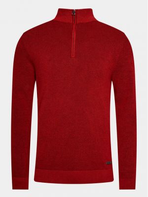 Sweter Pierre Cardin czerwony