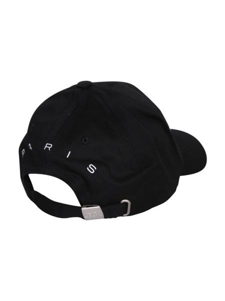 Gorra de algodón con estampado Kenzo negro