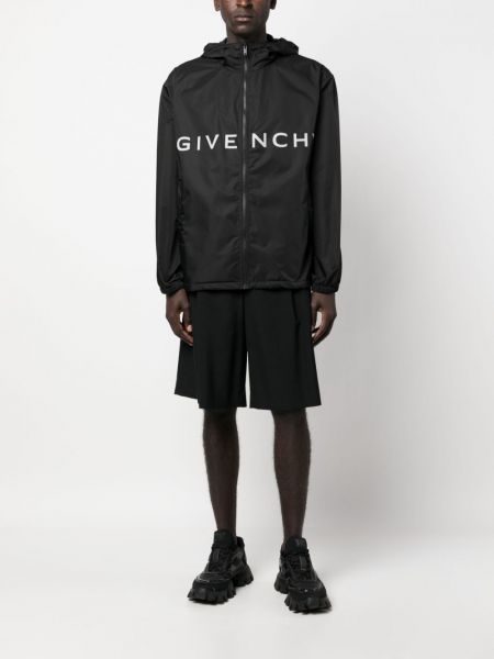 Raštuotas striukė su gobtuvu Givenchy