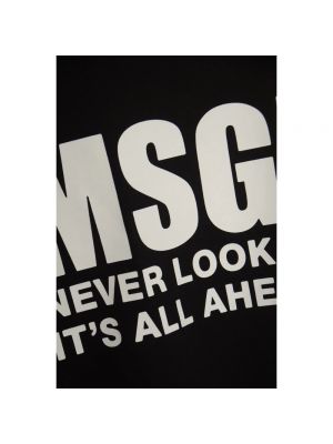 Camisa de algodón Msgm negro