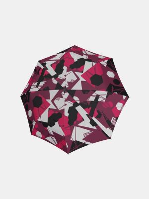 Paraguas con estampado Knirps granate