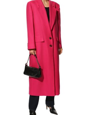 Шерстяное пальто Giuseppe Di Morabito розовое