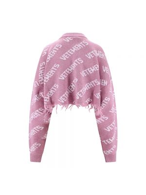 Sweter Vetements różowy