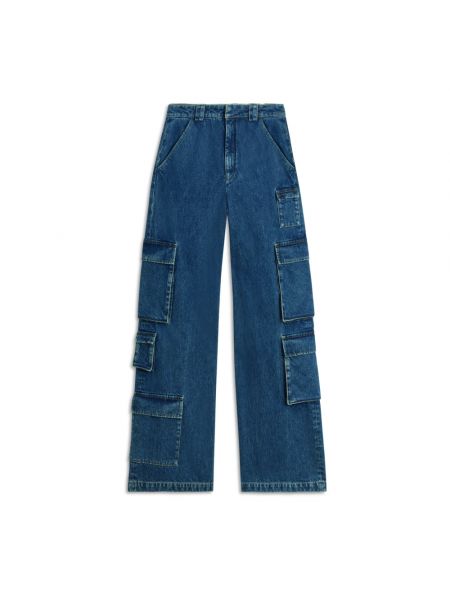 Straight jeans mit taschen Axel Arigato blau