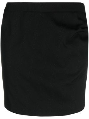 Bavlněné mini sukně Iro černé