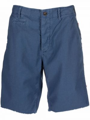 Bombažne bermuda kratke hlače President's modra