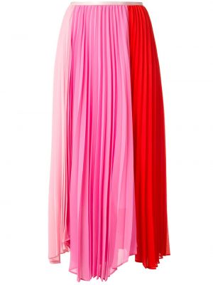 Falda de cintura alta plisada Ck Calvin Klein rosa