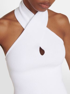 Μίντι φόρεμα Alaã¯a λευκό