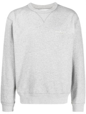 Sweatshirt mit stickerei Marant grau