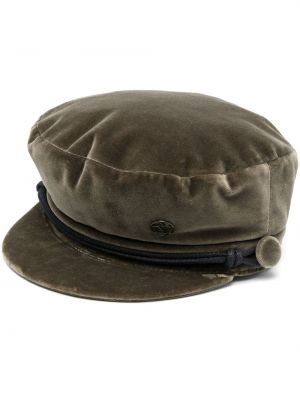 Aksamitna czapka Maison Michel