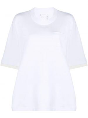 T-shirt Sacai bianco