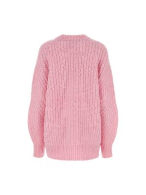 Sweter oversize Rotate Birger Christensen różowy
