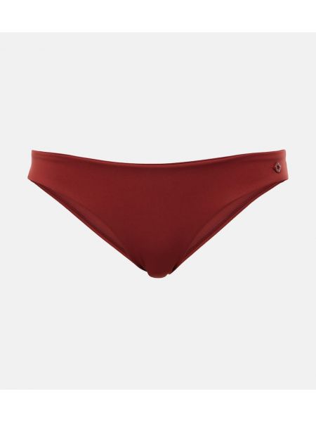 Bikini de cintura baja Loro Piana rojo