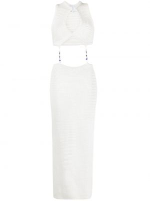 Μάξι φόρεμα Casablanca λευκό