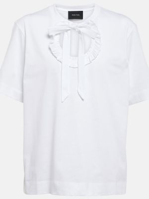 T-shirt con fiocco di cotone Simone Rocha bianco