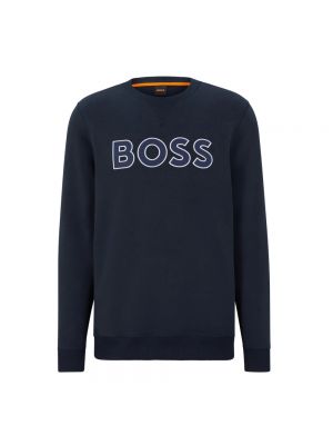 Bluza dresowa Hugo Boss niebieska