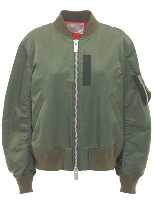 Postinumero nylon bombertakki Sacai khaki