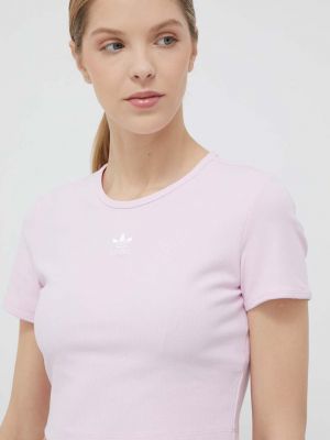 Tricou Adidas Originals roz