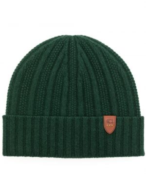 Кашмирена шапка Coach зелено