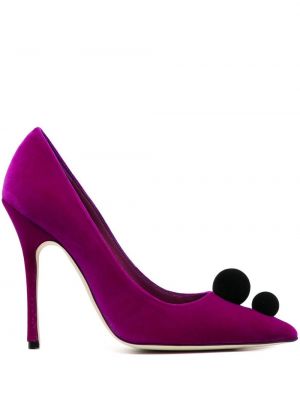 Pumps Manolo Blahnik lila