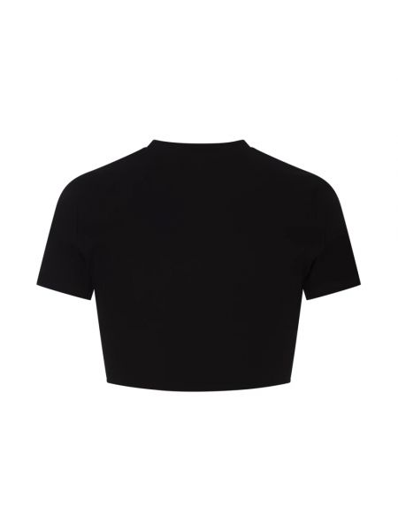 Camiseta de algodón Dsquared2 negro