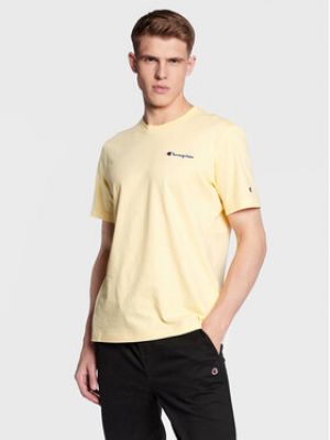 T-shirt brodé Champion jaune