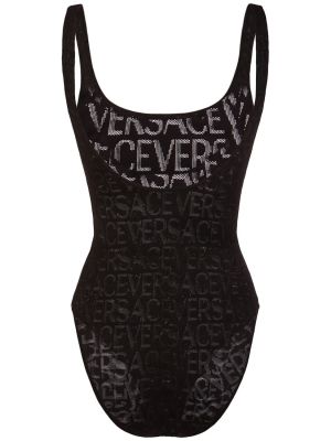 Tīkliņa bodijs Versace melns