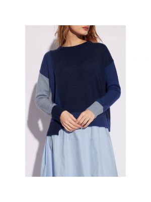 Suéter con estampado de cachemira Marni azul