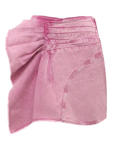 Джинсовая юбка Iro розовая