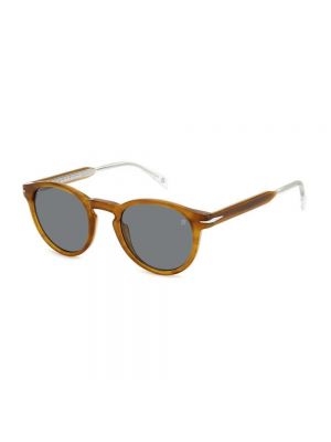 Okulary przeciwsłoneczne Eyewear By David Beckham żółte