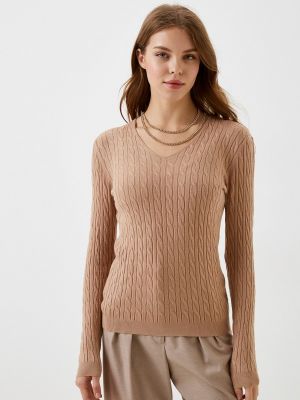 Пуловер Vittoria Vicci коричневый
