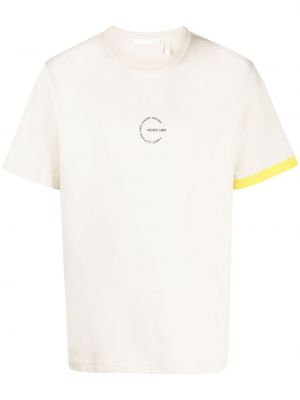 T-shirt en coton à imprimé Helmut Lang