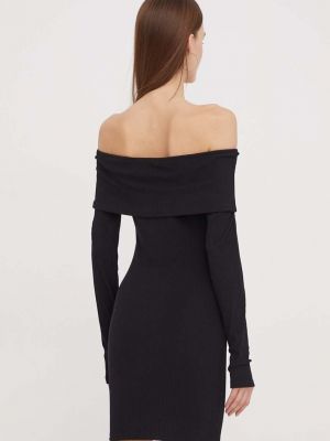 Mini šaty Sixth June černé