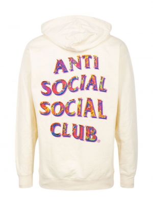 Kapučdžemperis Anti Social Social Club balts