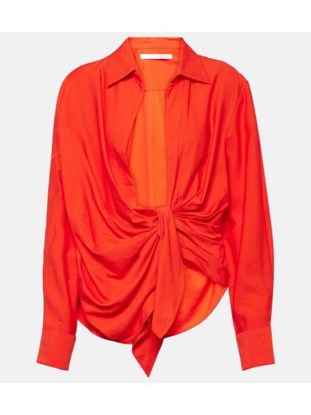 Camicia Jacquemus arancione