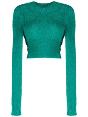 Sweter z okrągłym dekoltem Ambush zielony
