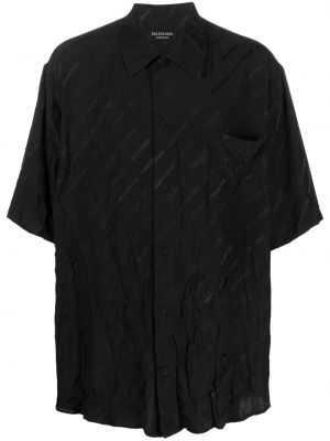 Košeľa Balenciaga čierna