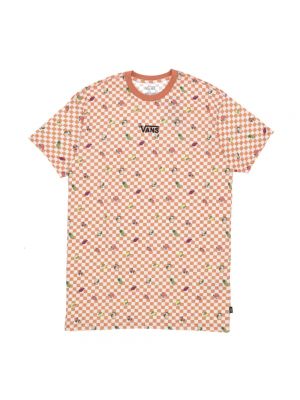 Koszulka z nadrukiem Vans różowa
