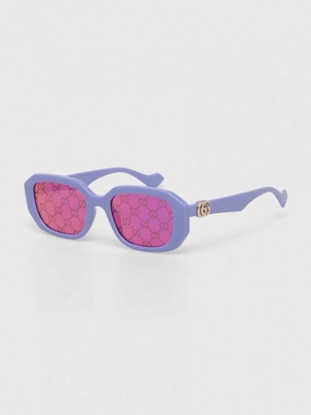 Очки солнцезащитные Gucci фиолетовые