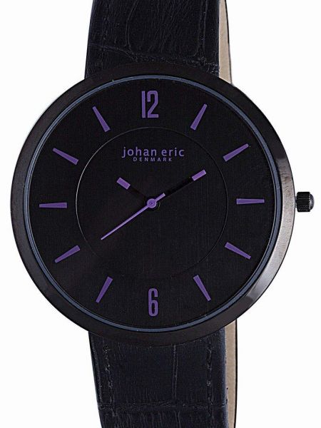 Черные часы Johan Eric