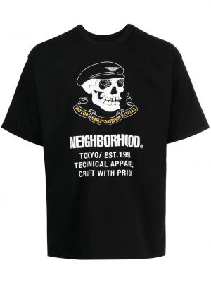 T-shirt Neighborhood svart