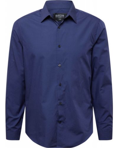 Риза Burton Menswear London синьо